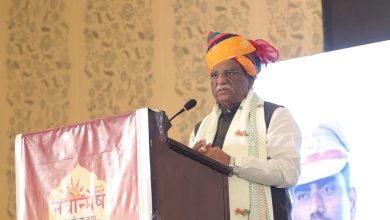 Governor Haribhau Kisanrao Bagde inaugurated the ideological Maha Kumbh "Talk Fest" program of Navomeesh Foundation