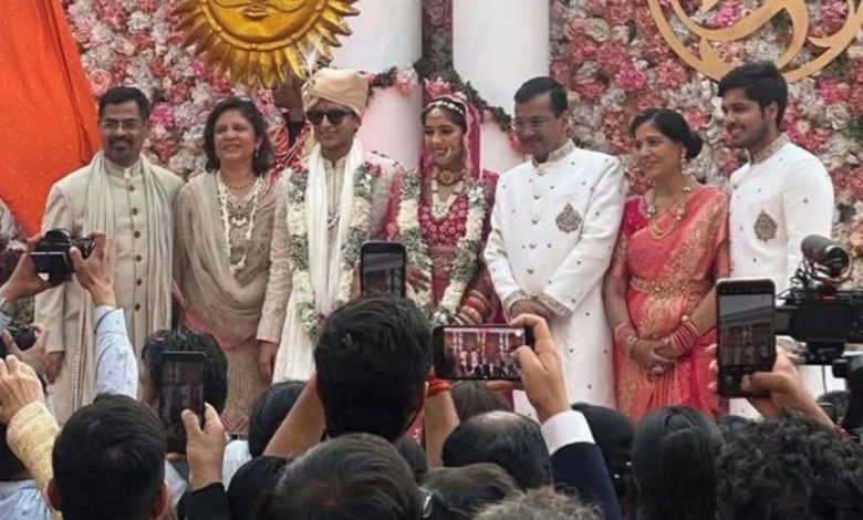 arvind kejriwal daugther wedding