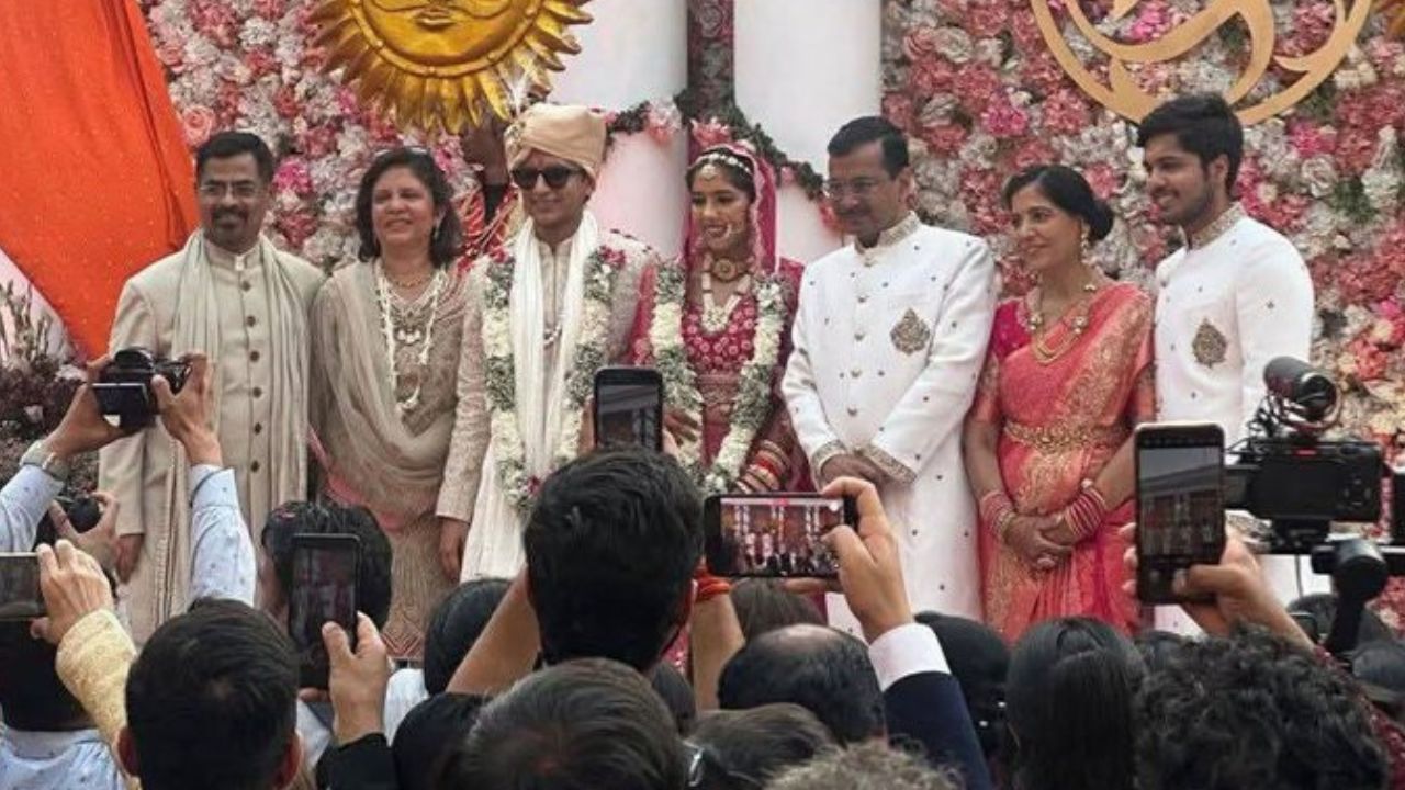 arvind kejriwal daugther wedding