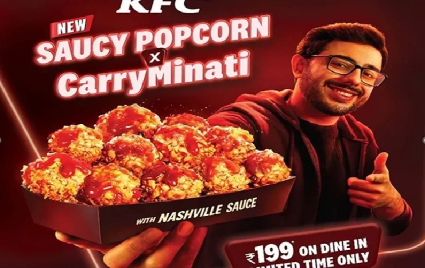 KFC India और CarryMinati's