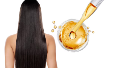 Homemade hair oil