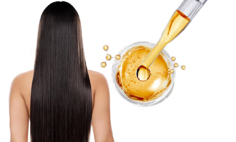 Homemade hair oil
