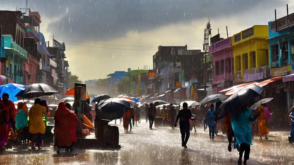 IMD का बड़ा अनुमान: जून में सामान्य से 108% अधिक बारिश!