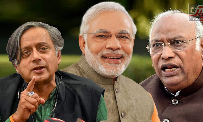 शशि थरूर मोदी समर्थन विवाद