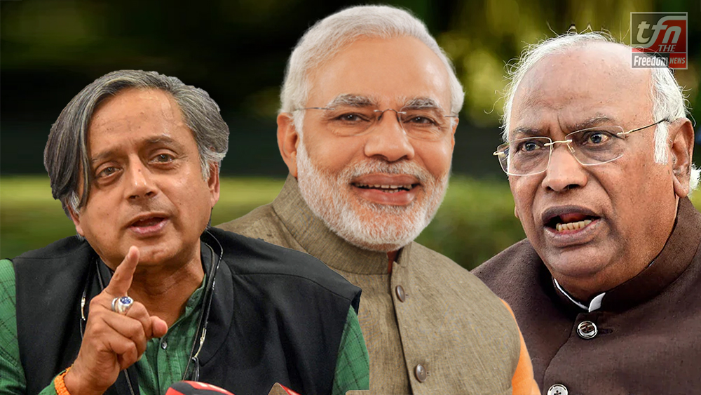 शशि थरूर मोदी समर्थन विवाद