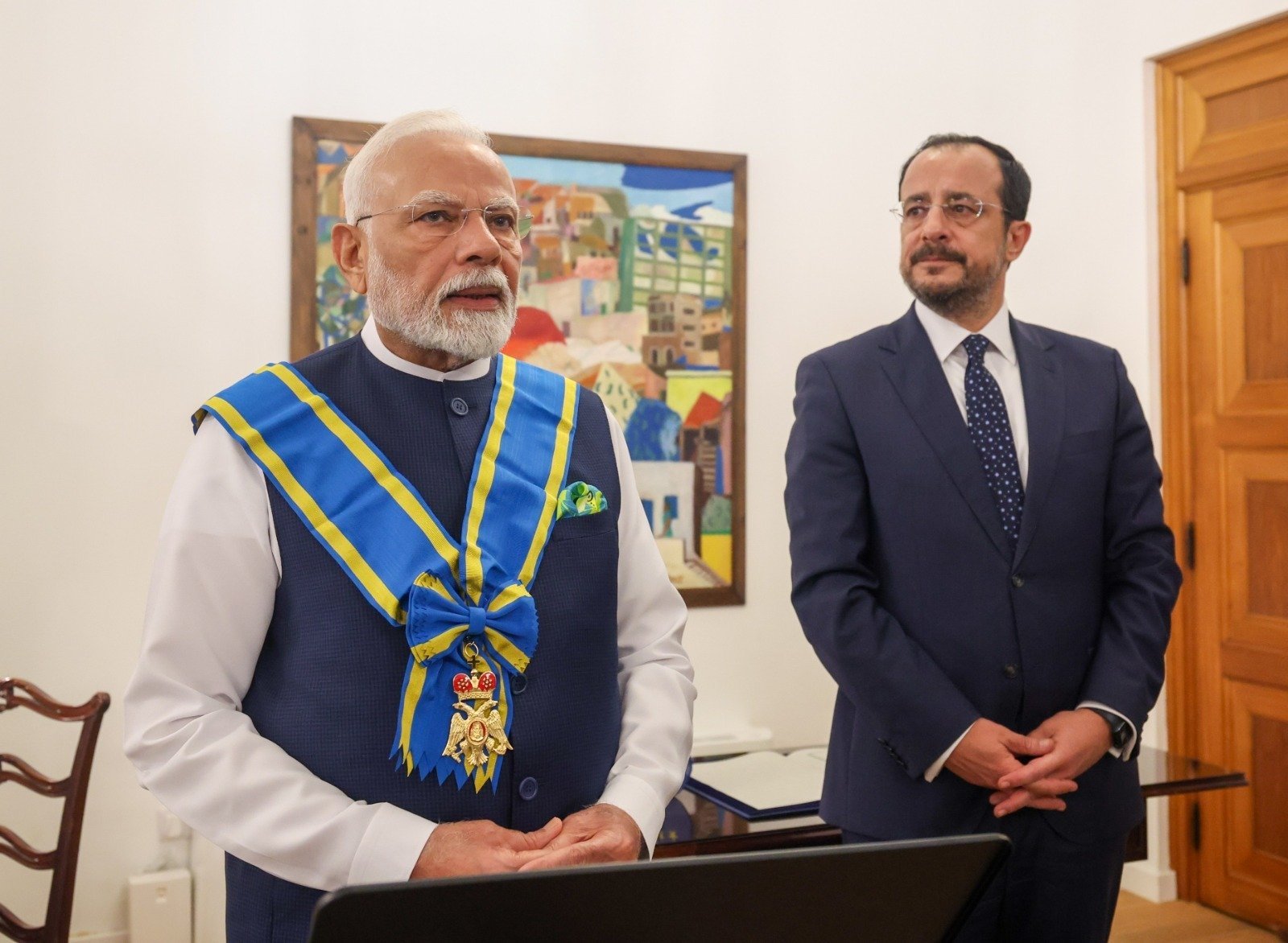 India-Cyprus की मित्रता को समर्पित सम्मान, PM Modi को साइप्रस के सर्वोच्च नागरिक सम्मान से नवाजा गया