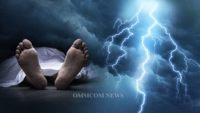 Death due to lightning in Hadoti)