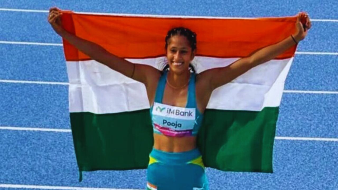 Asian Athletics Championship 2025: पूजा की असाधारण छलांग और संघर्ष, पूजा की कहानी बनी प्रेरणा