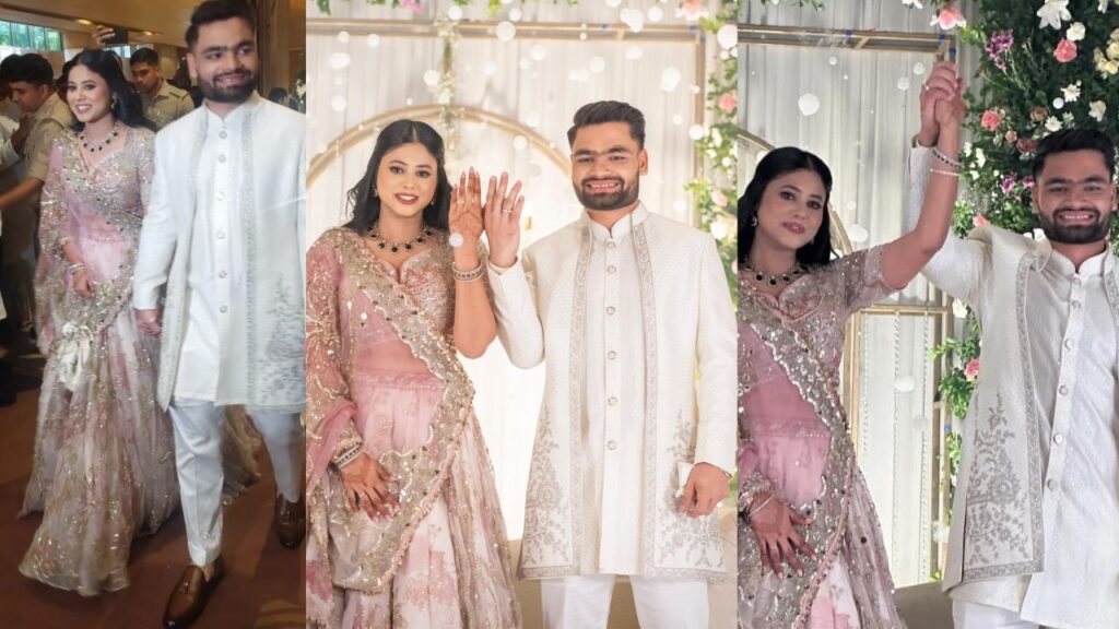 Cricketer Rinku Singh Engagement: लखनऊ में रिंकू सिंह और प्रिया सरोज की हुई सगाई,  फैशन में भी छाए रिंकू और प्रिया