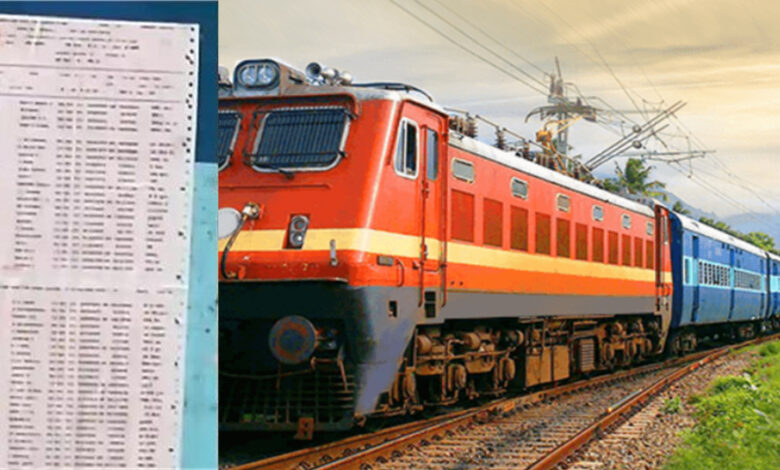 रेलवे रिजर्वेशन चार्ट नियम 2025