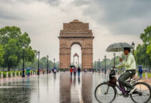 Heavy rain in Delhi, red alert