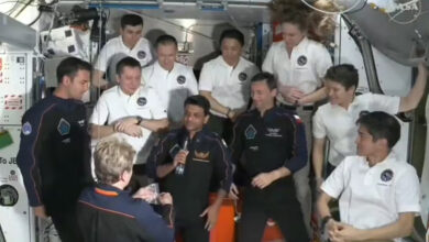 Shubhanshu Shukla's return from space