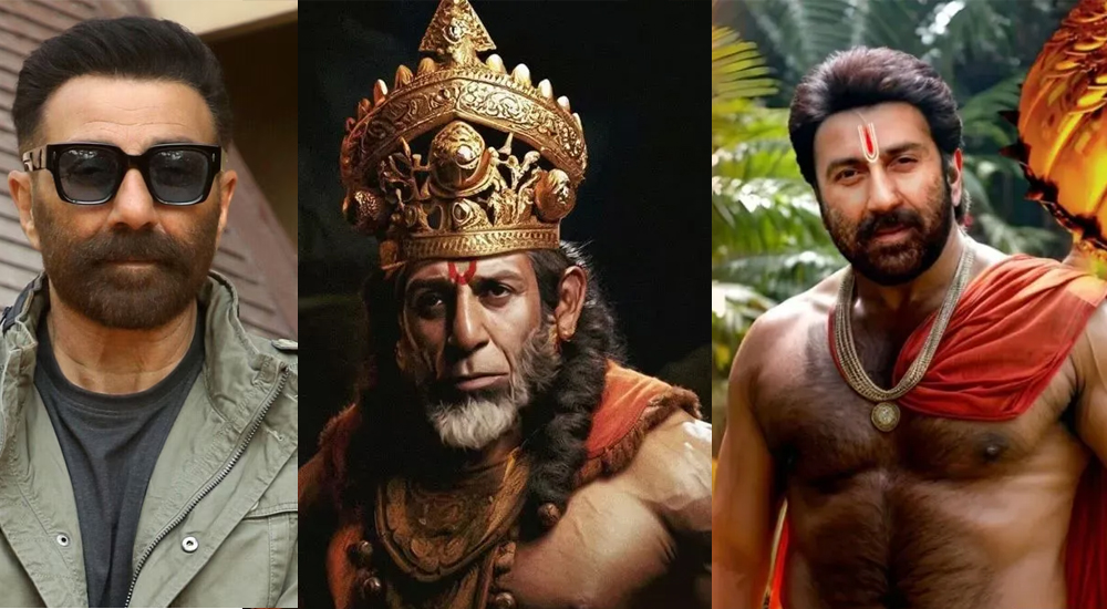 रामायण में सनी देओल बने हनुमान, सोशल मीडिया पर मचा बवाल!