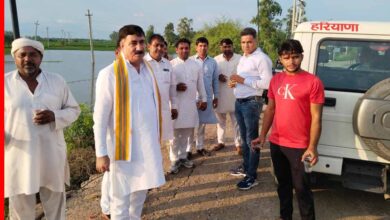 Kalanaur drainage inspection