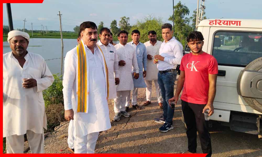 कलानौर में जलभराव की बड़ी समस्या! डॉ. अशोक रंगा ने किया मौके पर निरीक्षण, क्या मिला समाधान?