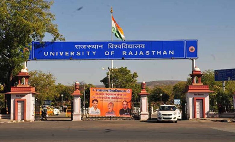 rajasthan university pg admission