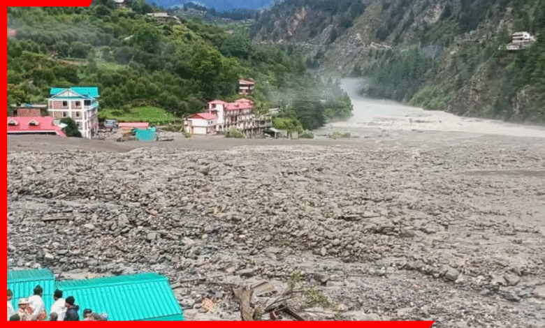 उत्तरकाशी में फटा बादल