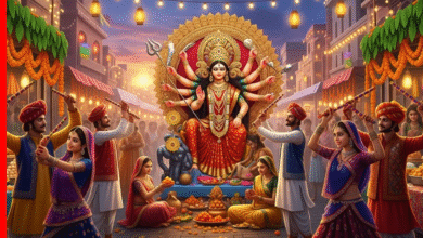 नवरात्रि 2025 में नौ देवियों को प्रिय फूल