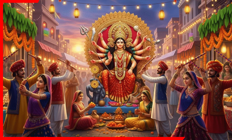 नवरात्रि 2025 में नौ देवियों को प्रिय फूल