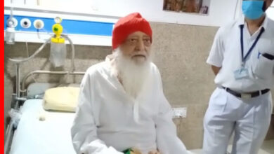 Asaram admitted to hospital