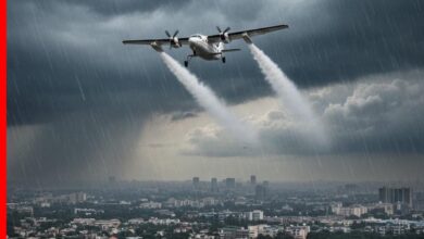 Delhi cloud seeding