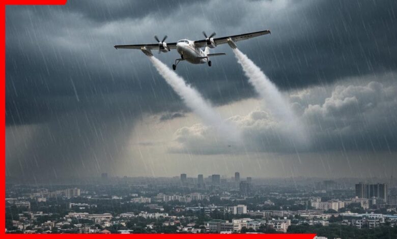 Delhi cloud seeding
