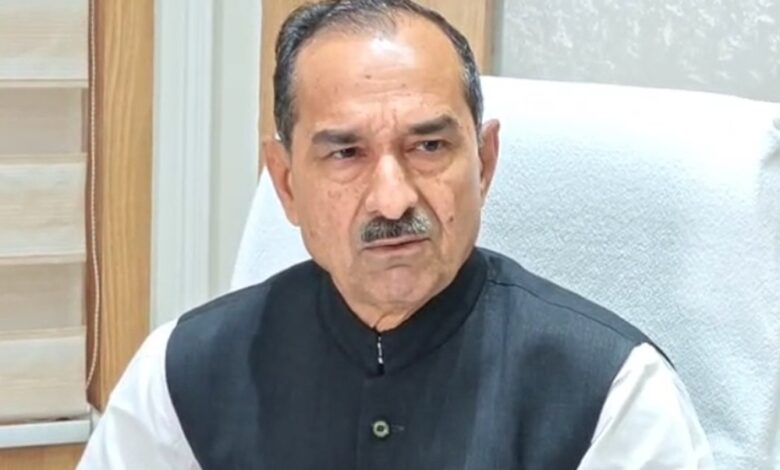 Madan Rathore's attack on Congress