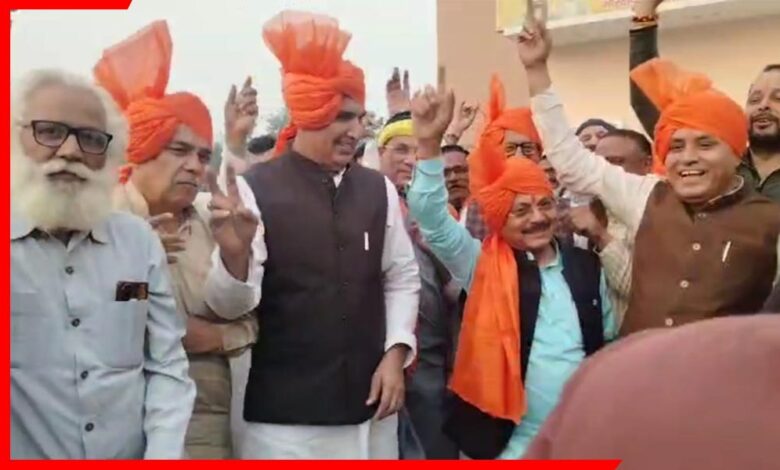 Bihar Election Result Celebration in Rohtak