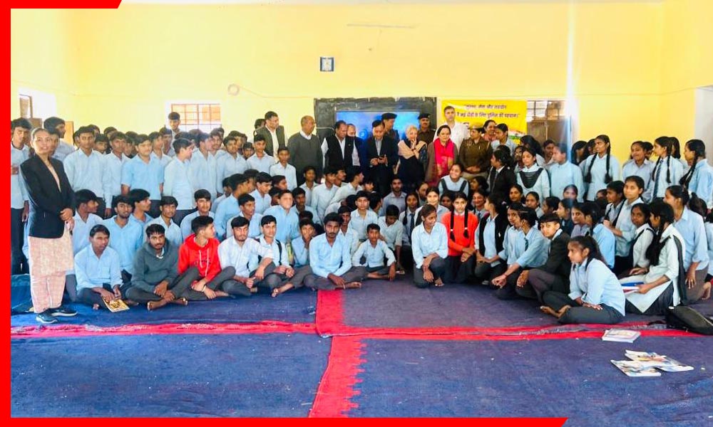 6 दिन, 2 स्कूल और पुलिस की नई सोच—राजस्थान में ऐसी अनूठी कार्यशाला पहली बार!