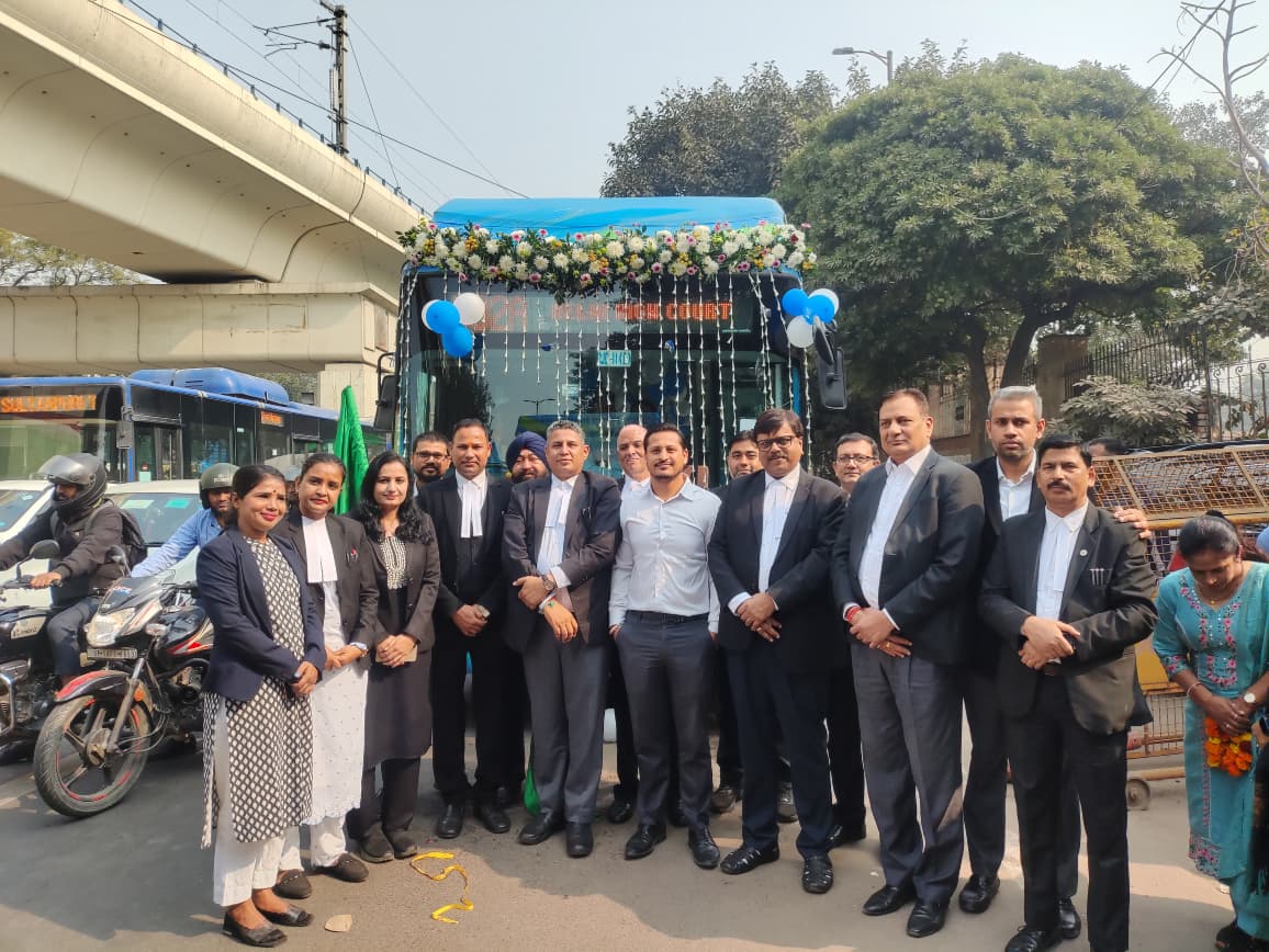 Delhi Bar Association: वकीलों के लिए नई सुविधा, तीस हज़ारी से हाईकोर्ट तक डीटीसी बसें शुरू