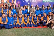 A grand felicitation ceremony was held in Delhi for the T20 World Cup-winning Indian Women's Blind Cricket Team.