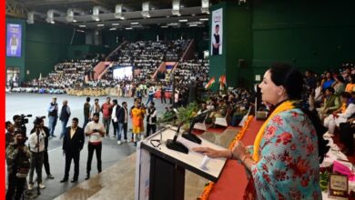 उपमुख्यमंत्री दिया कुमारी ने खिलाड़ियों में भरी