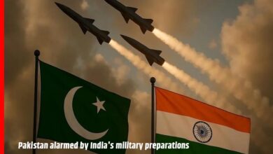 Pakistan alarmed by India's military preparations