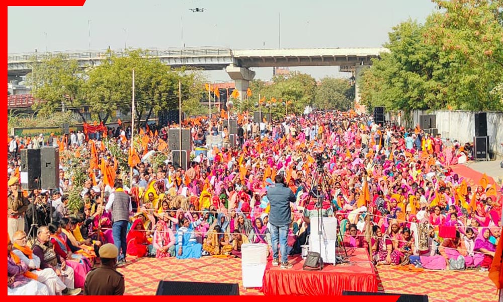 Rajasthan Shramik Hunkar Rally:हज़ारों मजदूरों की हुंकार से गूंजा जयपुर! सरकार से तुरंत समाधान की मांग