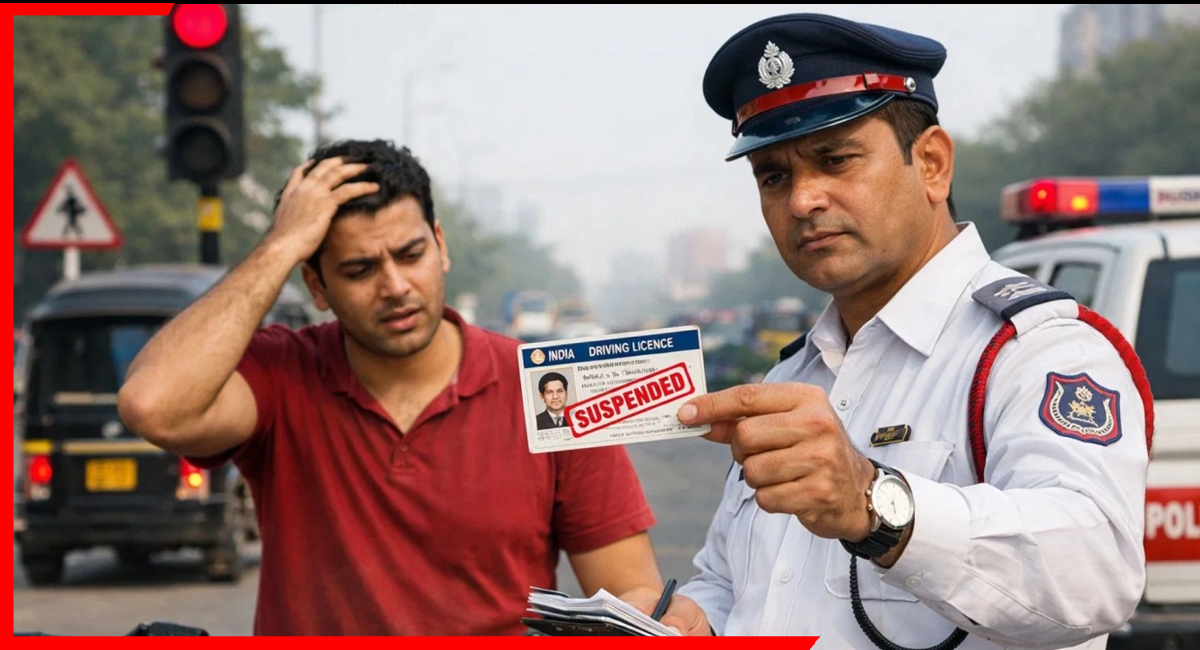 ड्राइविंग लाइसेंस पर खतरा! साल में 5 बार गलती की तो होगा सस्पेंड, 1 जनवरी 2026 से लागू नया नियम