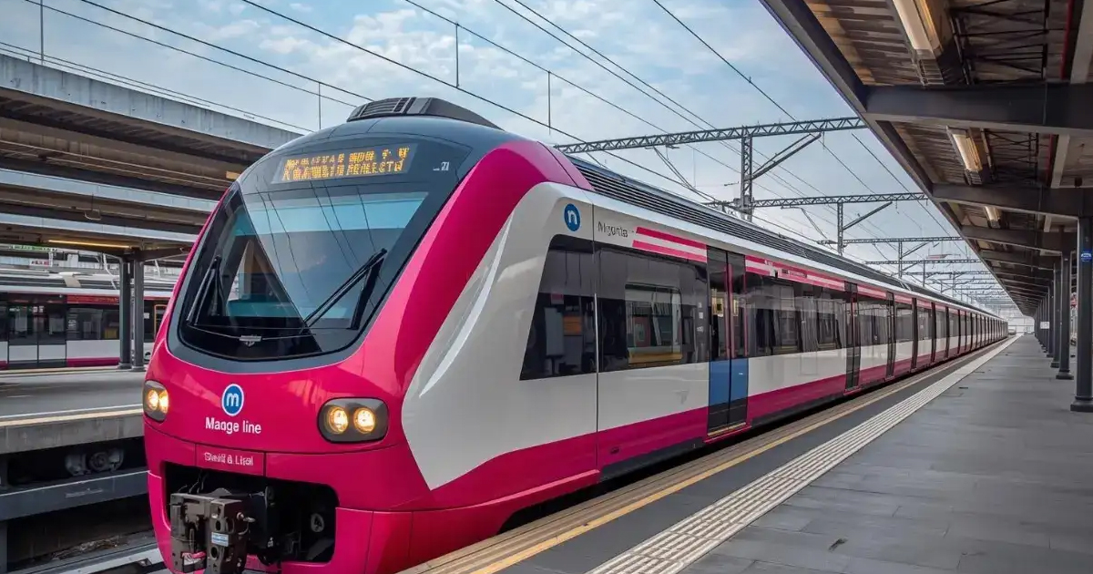 Delhi Metro Magenta Line expansion