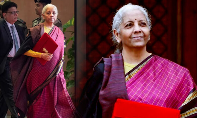 Nirmala Sitharaman Budget Saree