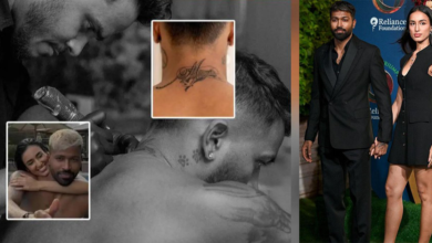 Hardik Pandya Valentine tattoo