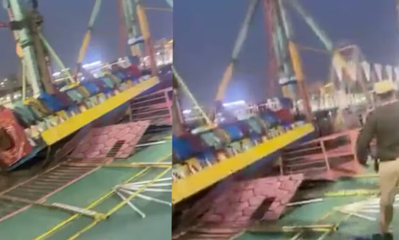 सूरजकुंड मेले में दर्दनाक हादसा