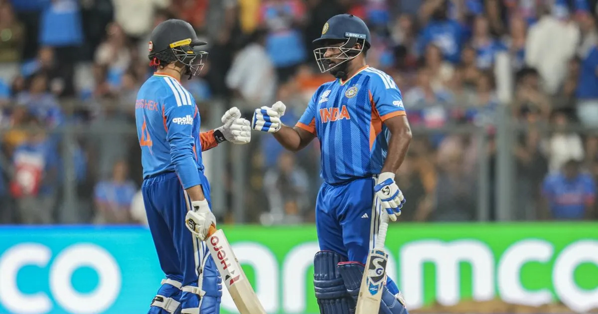 Abhishek Sharma Sanju Samson record