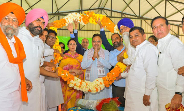 Bhajanlal Sharma farmers meeting