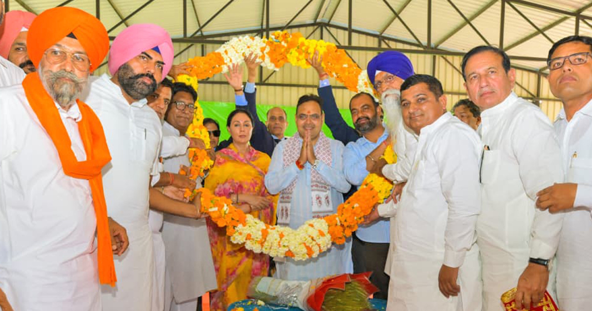 Bhajanlal Sharma farmers meeting