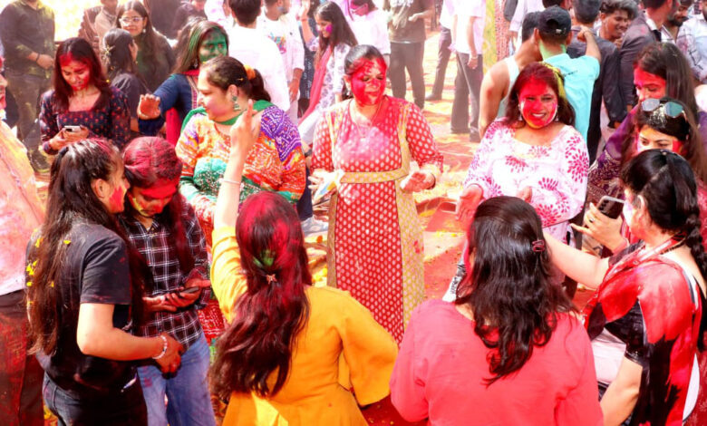 Sanskaram University Holi Celebration