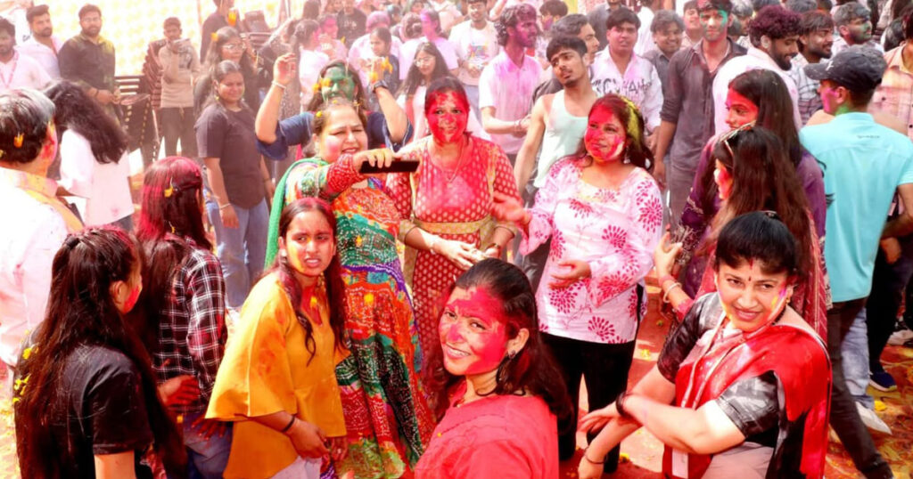 Sanskaram University Holi Celebration
