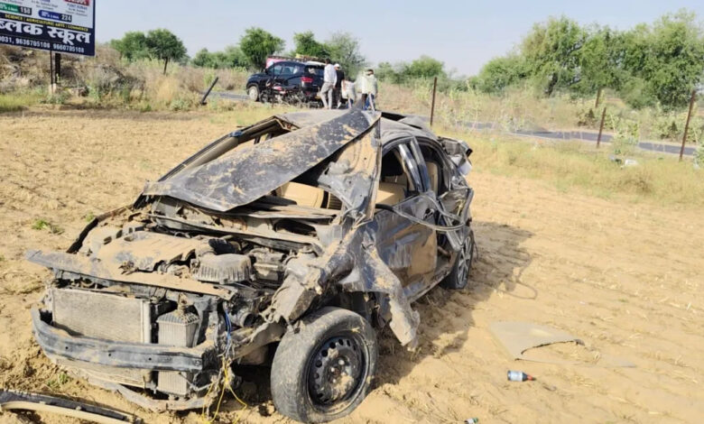 Jhunjhunu car accident