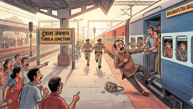 train boarding heart attack