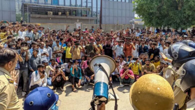 Noida worker protest violence