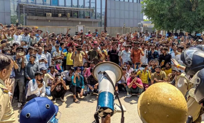 Noida worker protest violence