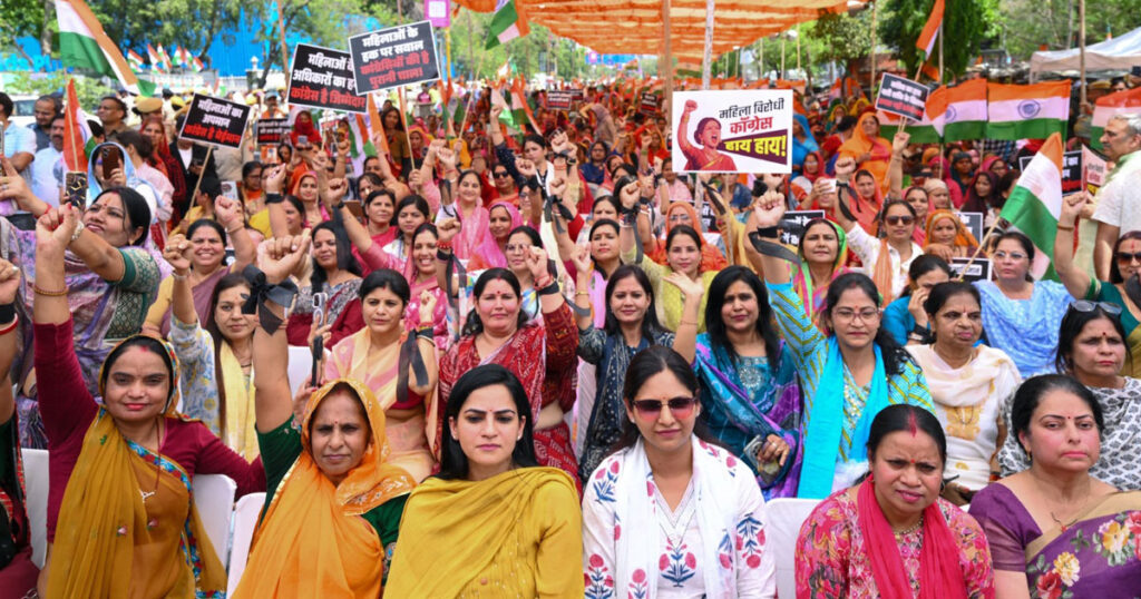 Women Political March Jaipur
