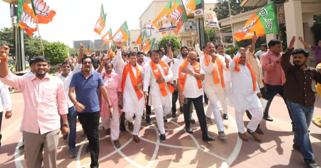 BJP Jaipur Celebration
